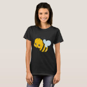Cute Wholesome Bee Save the Bees Bumblebee Tシャツ (正面フル)