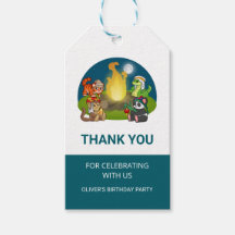 Cute Wild Animals Jungle Camping Birthday Party 