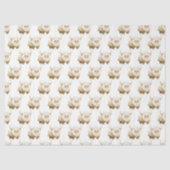 Cute Winter Arctic Cow 薄葉紙 (正面)