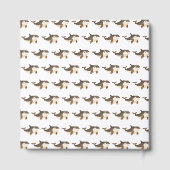 Cute Winter Arctic Whale Baby Shower ゲストブック (裏面)