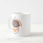 Cute winter - Autumn mug - Acorn mug コーヒーマグカップ (正面左)