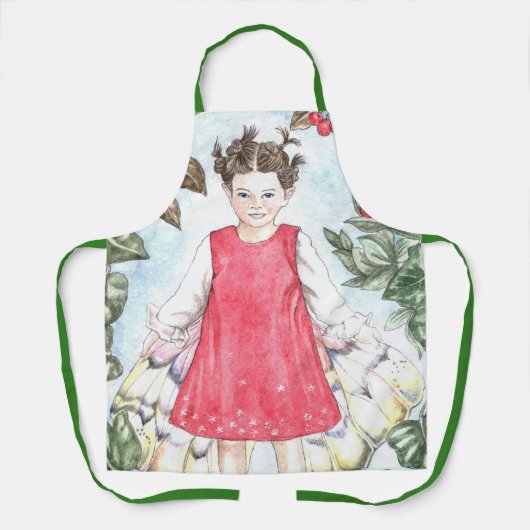 Cute Winter Fairy Apron エプロン (正面)