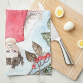 Cute Winter Fairy Kitchen Towel キッチンタオル (四つ折り)