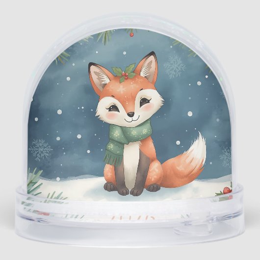 cute winter fox happy new year 2026  (裏面)