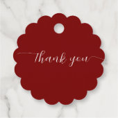 Cute Winter Penguin Snowman Baby Shower  フェイバータグ (裏面)