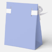 Cute Winter Santa Polar Bear Baby Shower  フェイバーボックス (裏面)