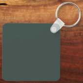 Cute Winter Snowy Bear Whimsical Woodland Winter  キーホルダー (裏面)