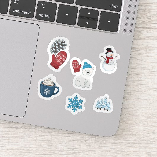 Cute Winter Wonderland Sticker Pack シール (詳細)