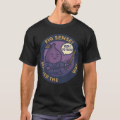 Cute Wisdom Fig Japanese Sensei Tシャツ (正面)