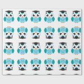 Cute wise owl ラッピングペーパー (フラット)