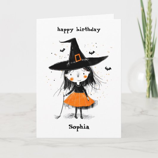 Cute Witch カード (正面)