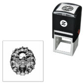 Cute Witch Creating Magical Moments With Toads セルフインキングスタンプ (インサイチュ)