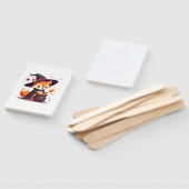 Cute Witch Fox � Magical Halloween Animal Tee ハンドファン (組立なし)