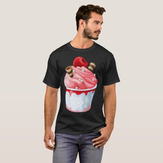 Cute with Motif Ice Cream Tシャツ (正面フル)