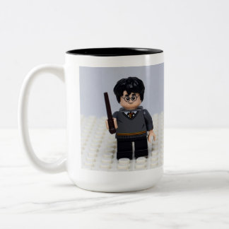 Cute Wizard Toy Figure Mug – Magic-Themed Coffee  ツートーンマグカップ