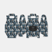 Cute Wolf Pack Woodland Night Sky Moon フェイバーボックス (折り畳みなし)