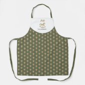 Cute Wooden Rocking Horse エプロン (正面)