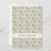 Cute Wooden Rocking Horse 招待状 (裏面)