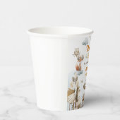 Cute Woodland Animals 1st Birthday Party Paper Cup 紙コップ (右)