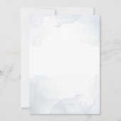 Cute Woodland Animals Birthday Thank You Card 招待状 (裏面)