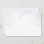 Cute Woodland Animals Birthday Thank You Card 招待状 (裏面)