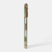 Cute woodland bunny christmas cozy festive winter  iPhone 16ケース (右側面)