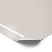 Cute Woodland Deer Moon Poster for Children ポスター (コーナー)