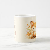 Cute Woodland Fox Mug コーヒーマグカップ (中央)