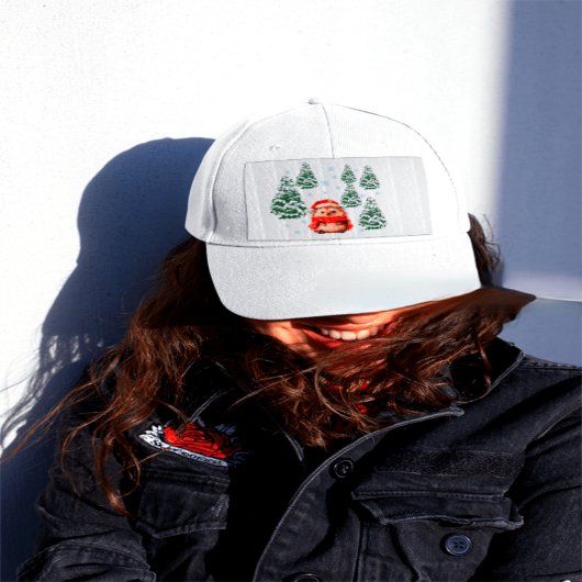Cute Woodland Hedgehog Christmas Trucker Hat | Fes キャップ