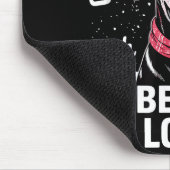 Cute Xmas Christmas Is Better With Doberman Nscher マウスパッド (コーナー)