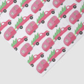 Cute Xmas Trailers RVs Trucks Christmas Holiday 薄葉紙 (詳細)