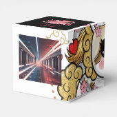 Cute Year of the Horse 2026 Chinese New Year Favor フェイバーボックス (裏面サイド)