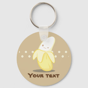 Cute Yellow Banana Keychain キーホルダー