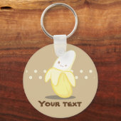 Cute Yellow Banana Keychain キーホルダー (正面)