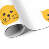 Cute yellow cats ラッピングペーパー (ロールコーナー)
