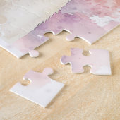 Cute Yellow Labrador Puppy Dog ジグソーパズル (側面)