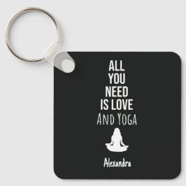 Cute Yoga Gifts For Yogi Lover Personalized キーホルダー
