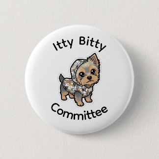 Cute yorkie button 缶バッジ