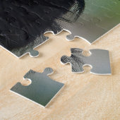 Cute Yorkie Puppy ジグソーパズル (側面)