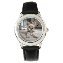 Cute Yorkshire Personalized Kid's 腕時計