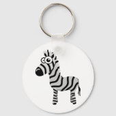 Cute zebra キーホルダー (正面)