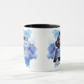 Cute Zodiac Sign Traits/ Aquarius Wrap  マグカップ (中央)