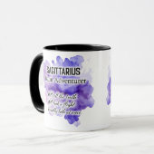 Cute Zodiac Sign Traits/ Sagittarius Wrap  マグカップ (正面左)