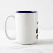 Cute Zombie Doctor Brain Juice Coffee Mug - Funny  ツートーンマグカップ (左)