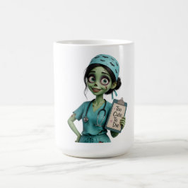 Cute Zombie Surgeon Mug - Too Cute To Die Medical コーヒーマグカップ