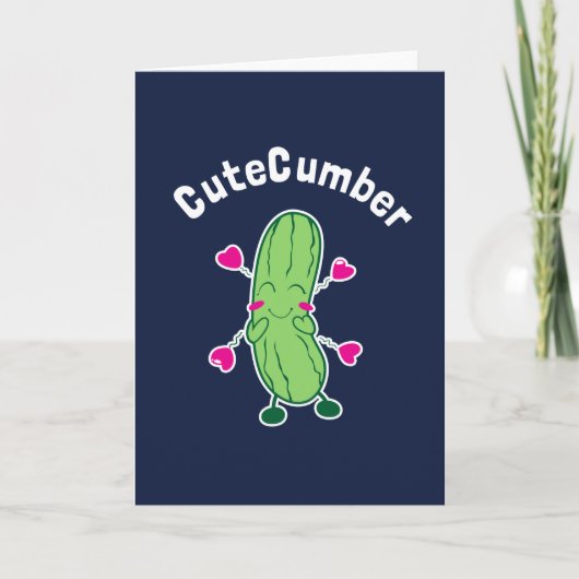 CuteCumber カード (正面)
