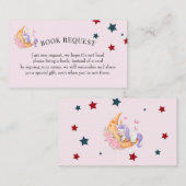 CuteHalloween赤ちゃんシャワーブックリクエスト挿入カード エンクロージャーカード (正面/裏面)