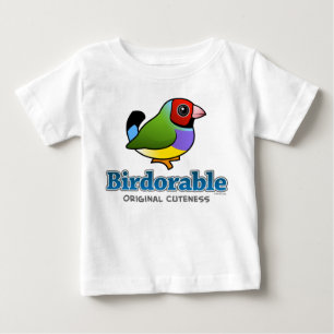CutenessのGouldianの元のフィンチ ベビーTシャツ