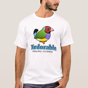 CutenessのGouldianの元のフィンチ Tシャツ