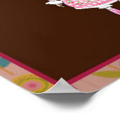 CutePpretty PinkyPピンクガーリーかわいいガールバイLeahG ポスター (角)